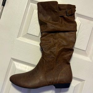 Lower East Size Brown Riding Boots - Size 12